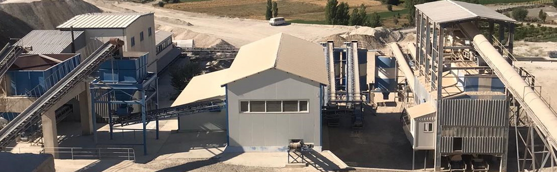 Akdeniz new Magnesite processing line in Erenkoy Turkey