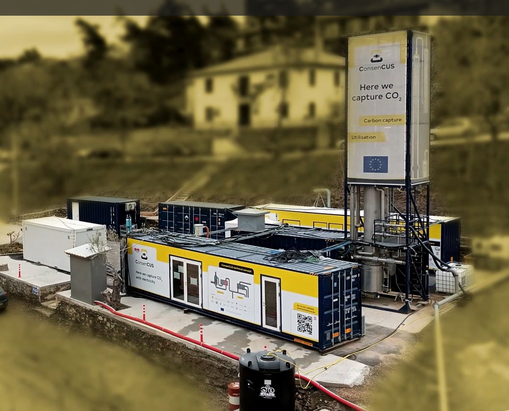 ConsenCUS Carbon Capture and Utilization Pilot Plant Arrives at Grecian Magnesite’s Yerakini Mine