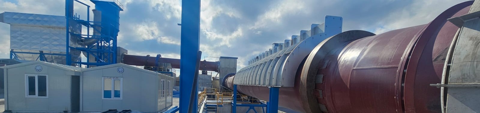 New rotary kiln for MgO Akdeniz Mineral Kayanaklari Turkey