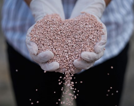 NPK fertilizer with magnesium oxide as part ingredient