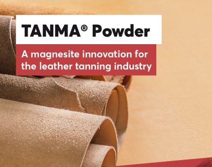 TANMA Powder for the leather Tanning Industry by Grecian Magnesite S.A.