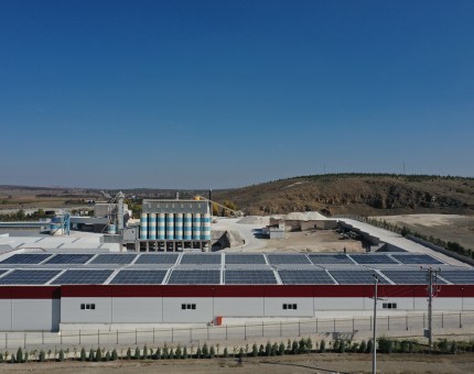 Grecian Magnesite Photovoltaics roof Warehouse Drone