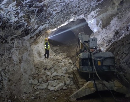 Koutzi Fully Electric UG Mine Grecian Magnesite