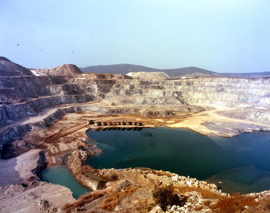 yerakini mines open pit