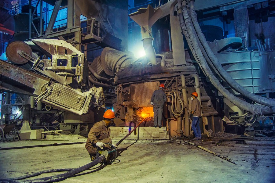 Maintenance of Electric Arc Furnace in Steel plant