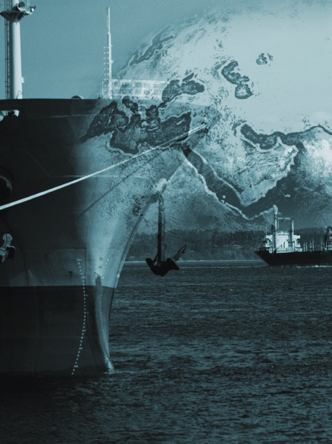 Ship logistics supply chain