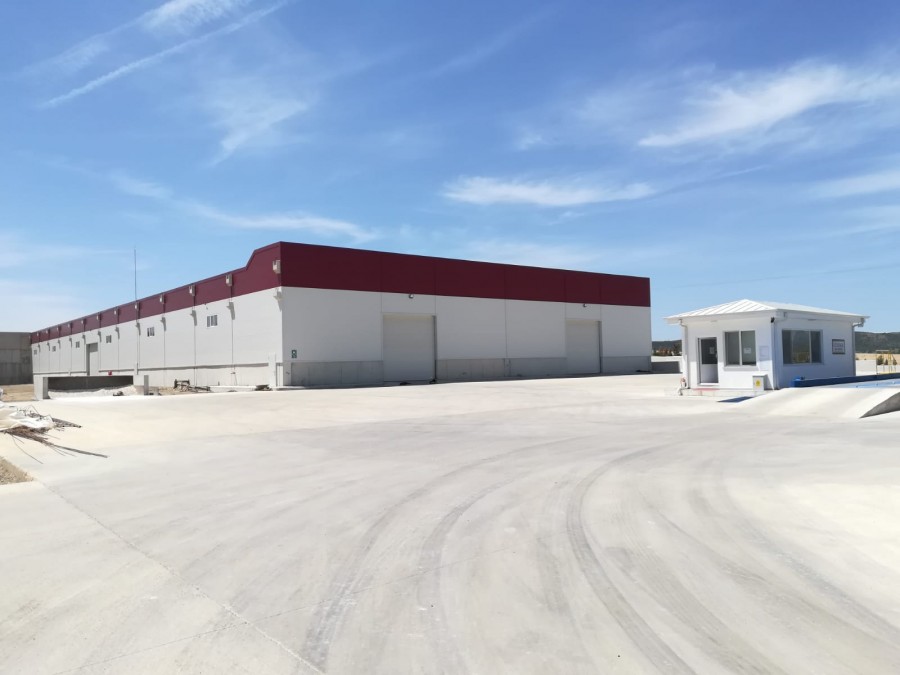New warehouse 4000sqm at Kumbet plant - Akeniz Mineral Kaynaklari