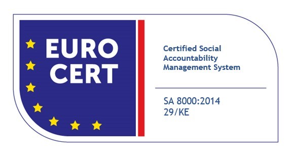 SA8000 certification social responsibility Grecian Magnesite