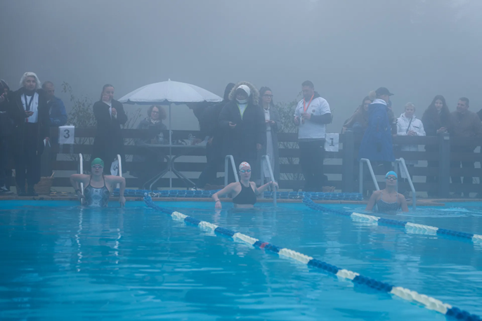 Grecian Magnesite sponsoring the 1st Ice Swimming Event in Greece