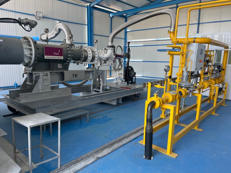 New rotary kiln for MgO Akdeniz Mineral Kayanaklari Turkey