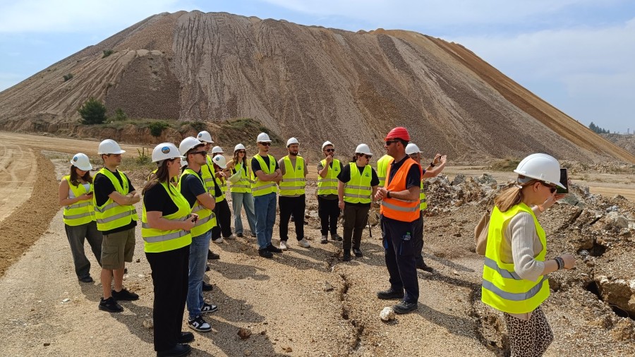 Educational Visit by the University of Western Macedonia to Grecian Magnesite’s Yerakini mining complex